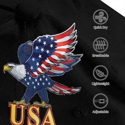 USA-Flag Eagles-Hat American Baseball-Cap Peaked Cap Base-Ball Dad Hat Cap for Men Or Women Seasons Unisex in Saudi Arabia