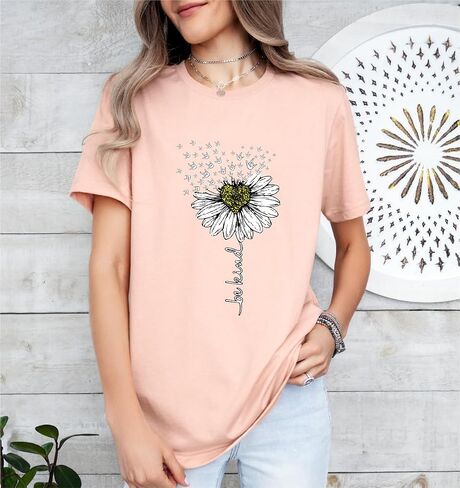 Be Kind Shirt - Inspirational T-Shirts for Women, Positive Vibes Kindness, Teacher's Tee, Ideal for Daycare in Kuwait