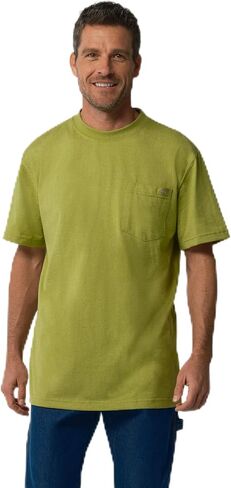 Dickies Men's Big & Tall Short Sleeve Heavyweight Heathered T-Shirt-Discontinued in Saudi Arabia