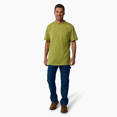 Dickies Men's Big & Tall Short Sleeve Heavyweight Heathered T-Shirt-Discontinued in Saudi Arabia