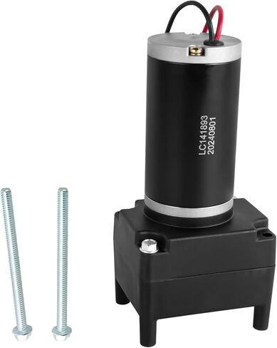 محرك LC141893 عالي السرعة للعجلة الخامسة RV محرك عالي التحمل 12 فولت تيار مستمر 6000 رطل قدرة الرفع متوافقة مع Lippert Tuson 141893 استبدل LC196308 196308 محرك تروس الهبوط للعجلة الخامسة in Kuwait