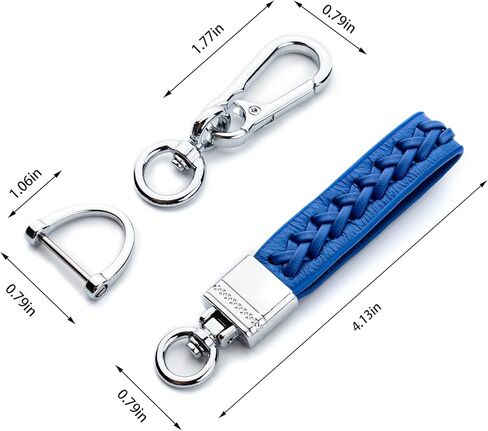 لغطاء غطاء Ford Key Fob ممتاز ناعم من مادة TPU مع حامل متوافق مع 2017-2022 Ford Fusion F150 F250 F350 F450 F550 Edge Explorer Escape Mustang Remote Keyless Entry (أزرق) in Kuwait