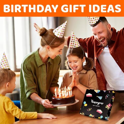 HAPPYPOP 8th Birthday Gifts Ideas for Boys - Socks for Kids Age 8, Gifts for Eight Year Olds, Presents for 8 Year Old Boys, Happy Birthday Gift Box with Greeting Card in Saudi Arabia