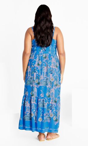 CITY CHIC Plus Size Dress, Molly Print Maxi Dress in Saudi Arabia