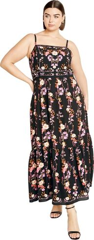 CITY CHIC Plus Size Dress, Molly Print Maxi Dress in Saudi Arabia