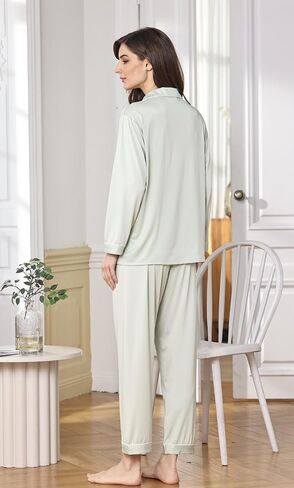 3Pcs Knit Pajamas Set For Women XS-4XL Womens Soft Pajama Sets Sexy Cami Pj Sets Sleepwear Loungewear Nightwear in Saudi Arabia