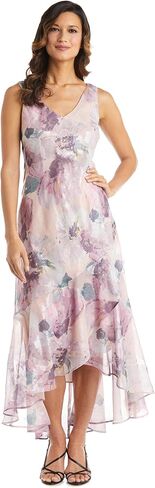 R&M Richards Womens 2PCS Hi-Low Maxi Dress in Kuwait