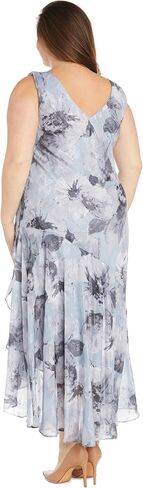 R&M Richards Womens 2PCS Hi-Low Maxi Dress in Kuwait
