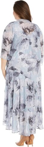 R&M Richards Womens 2PCS Hi-Low Maxi Dress in Kuwait