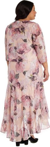 R&M Richards Womens 2PCS Hi-Low Maxi Dress in Kuwait