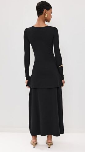Pixie Market Women's Sleeve Tie Long Sleeve Dress in Saudi Arabia
