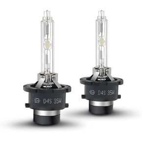 D4S Xenon HID Headlight Bulbs 6000K Cool White 35W Compatible with 2010-2015 Lexus RX IS GS ES 350, D4S C1 Replacement Headlamps Projector Lights, Pack of 2