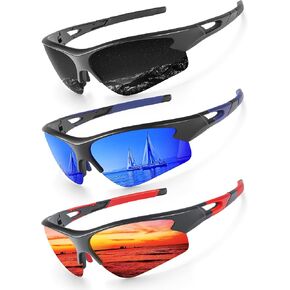 KALIYADI Sports + Round Sunglasses, Better in Bundle!