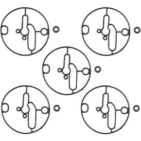 5 PCS Float Bowl Gaskets for B & S 698781 for Nikki Carburetor for John Deere for Troy-Bilt for Toro Lawn Mowers