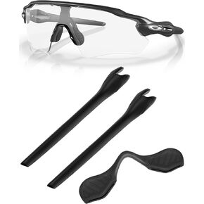 Replacement Earsocks & Nosepieces Rubber Kits for Oakley Radar EV Path OO9208/Radar EV Pitch OO9211 Sunglasses
