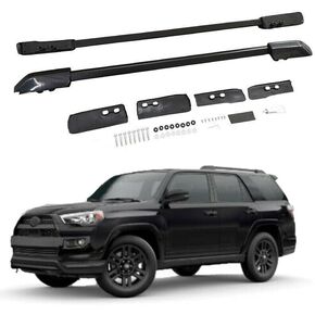 Roof Rack Side Rails for 2010-2023 Toyota 4Runner Roof Rails Aluminum Baggage Black