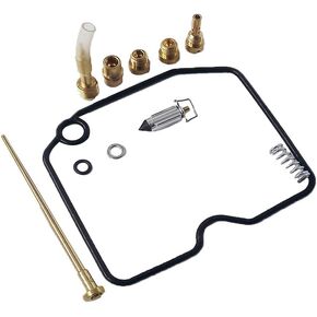 Autoparts New Carburetor for Kawasaki KVF400 Prairie 1999-2002 Rebuild Kit Repair KVF 400