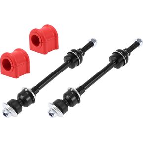 X AUTOHAUX 1 Set Front Sway Bar Links Stabilizer Link Kit with Bushing for Dodge Dakota for Ram Dakota Suspension Kit No.5135731AC/52013779AB/52059973AC