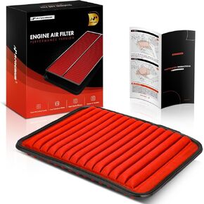 A-Premium Pre-oiled Engine Air Filter Compatible with Chevrolet Equinox 05-09, Malibu 08-12 & Buick Lucerne & Cadillac DTS & Suzuki XL-7 & Pontiac G6, Torrent & Saturn Aura, Vue