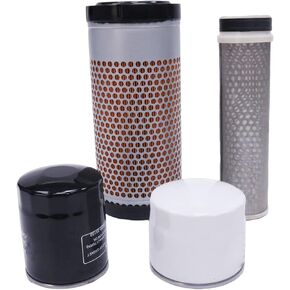 Filter Kit Compatible for John Deere Excavator 35G Compatible for Yanmar Engine 3TNV88 Tier 4
