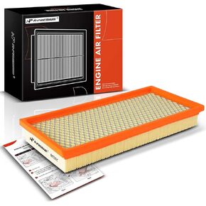 A-Premium Engine Air Filter Compatible with Ford Contour 1995-2000 & Mercury Cougar 1999-2002, Mystique 1995-2000, 2.5L, Replace # F5RZ-9601-B