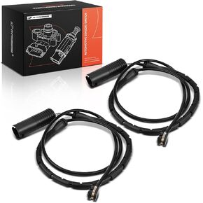 A-Premium Front Driver and Passenger Brake Pad Wear Sensor Compatible with BMW E36 Series M3 1995-1999, Z3 1998-2002, 2-PC Set