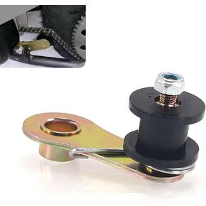 1 PC Automotive Chain Slider Tensioner, Strong and Durable Metal Automotive Accessories, Heavy Duty Chain Guide Tensioner Sprocket, Universal for ATV 110CC 125CC 140CC (Black)