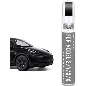 Touch Up Paint for Model 3 Y X S, Paint Scratch Repair Kit, Car Scratch Removal Pen Matched for Color, 0.4 fl oz (Midnight Silver Metallic(PMNG))