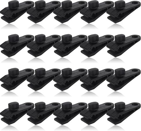 20 قطعة من مشابك القنب شديدة التحمل، مشابك خيمة بمقبض قفل قابلة لإعادة الاستخدام مع برغي إبهام، مشابك قماش القنب القوية، مشبك مشبك الخيمة للأقمشة والمظلات والتخييم وأغطية السيارات ومظلات القافلة وأغطية حمامات السباحة in Kuwait