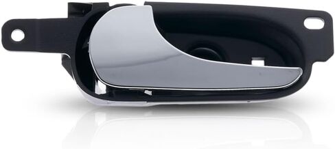 KarParts360 لـ Buick Lucerne 2006-2011 مقبض الباب الداخلي أمامي، جانب السائق إطار أسود مع رافعة من الكروم | تقليم: جميع النماذج الفرعية in Saudi Arabia