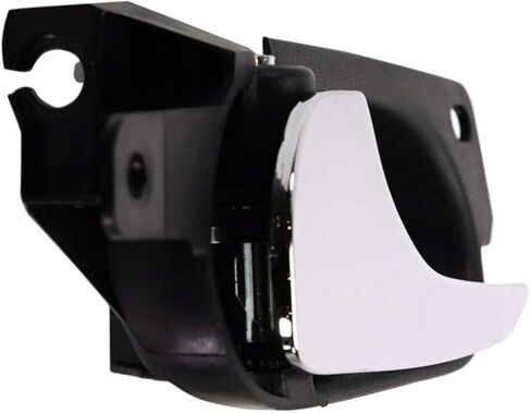 KarParts360 لـ Buick Lucerne 2006-2011 مقبض الباب الداخلي أمامي، جانب السائق إطار أسود مع رافعة من الكروم | تقليم: جميع النماذج الفرعية in Saudi Arabia