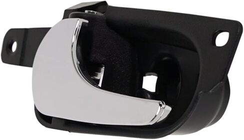 KarParts360 لـ Buick Lucerne 2006-2011 مقبض الباب الداخلي أمامي، جانب السائق إطار أسود مع رافعة من الكروم | تقليم: جميع النماذج الفرعية in Saudi Arabia