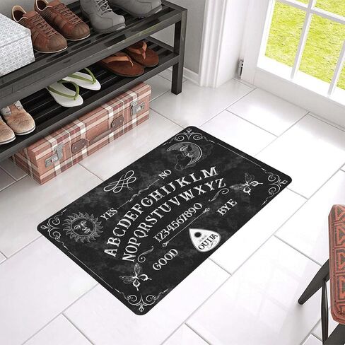 Door Mat Ouija Board Gothic Door mat Halloween Doormat Ouija Doormat Gothic Home Decor Halloween Decor - Indoor or Outdoor Doormat Outdoor Doormat 30x18 in in Saudi Arabia
