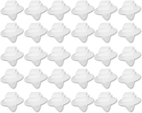 30 قطعة مشبك قولبة جانبي لجسم الباب الخلفي متوافق مع Jeep Renegade Chrysler 2015-2020 #68241251AA 68241251-AA in Kuwait