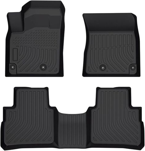 Marretoo for Nissan Rogue 2021-2024 Floor Mats & Cargo Liner with Backrest Mat Full Set All Weather Protection TPE for Nissan Rogue Accessories Quality Waterproof Heavy Duty car mat in Kuwait