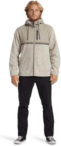 Billabong Boundary Lite Zip-Up Hoodie - Long Sleeves Hooded Neck Casual Hoodie in Saudi Arabia