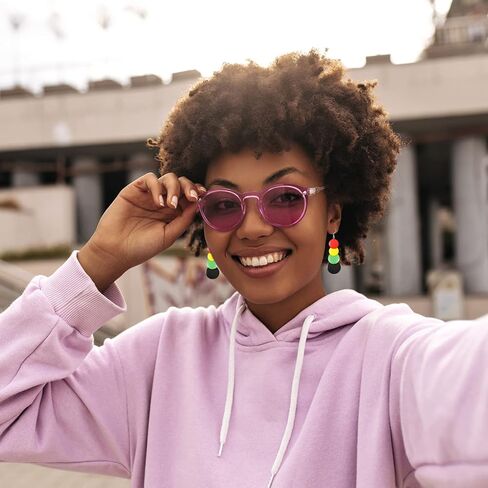 African Earrings for Women Black History Month Shirt Outfits Accessories African Dangle Earrings African Jewelry for Women in Kuwait