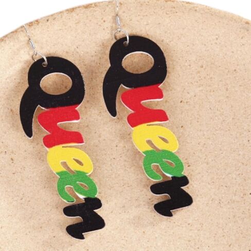 African Earrings for Women Black History Month Shirt Outfits Accessories African Dangle Earrings African Jewelry for Women in Kuwait