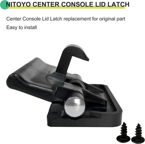 Center Console Lid Latch and Cover Lock Replacement for 58908-12080 Compatible with Toyota 2010-2020 4Runner 2006-2012 2014-2016 RAV4 2007-2016 Yaris 2012-2019 Prius C in Saudi Arabia