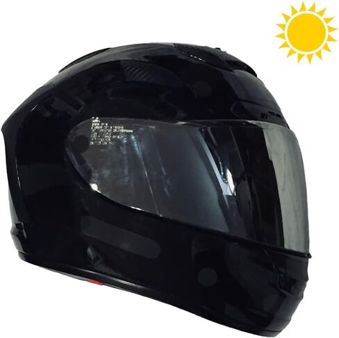 customTAYLOR33 High Intensity Grade Reflective Safety Decals/Stickers for Motorcycle, Bicycle, Snowboarding, Racing Helmets or Vehicles (1 Set (6 Strips & 6 Circles), Black) in Saudi Arabia