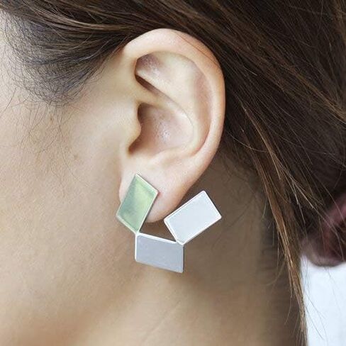 Alessi Alisei قلادات الأذن Aleesi MT12 Alisei قلادات الأذن، فضية in Kuwait