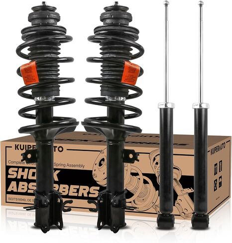 Front Complete Struts shocks Absorbers Assembly w/Coil Spring 172295 172296 Compatible for 2004-2012 Chevy Aveo Compatible for 2009-2010 Pontiac G3 Compatible for 2005-2008 Wave 2PCS in Saudi Arabia