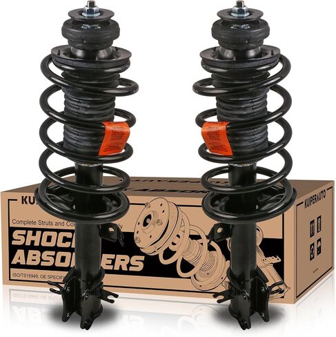 Front Complete Struts shocks Absorbers Assembly w/Coil Spring 172295 172296 Compatible for 2004-2012 Chevy Aveo Compatible for 2009-2010 Pontiac G3 Compatible for 2005-2008 Wave 2PCS in Saudi Arabia