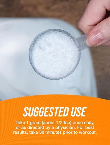 BulkSupplements.com مسحوق BCAA 2:1:1 - أحماض أمينية متفرعة السلسلة، مكمل BCAA، مسحوق الأحماض الأمينية BCAA - بدون نكهة وخالي من الغلوتين، 1000 مجم لكل وجبة، 500 جم (1.1 رطل) (عبوة من قطعة واحدة) in Kuwait