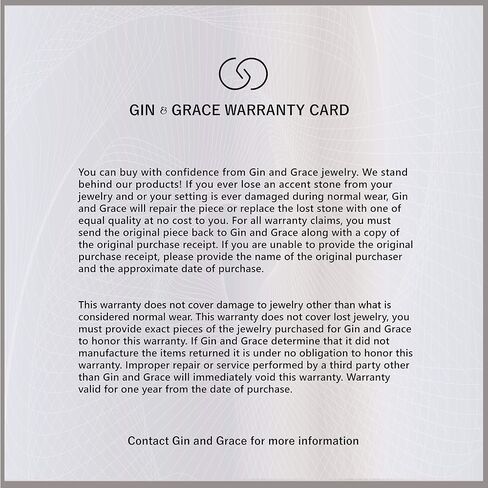 حلق Gin & Grace من الذهب الأصفر عيار 14 قيراط على شكل جمشت للنساء هدايا مجوهرات وهدايا العيد in Kuwait