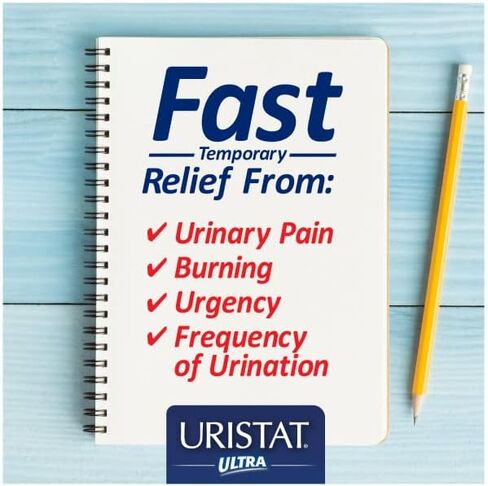URISTAT Ultra UTI Pain Relief, Cranberry Flavored Coating, 30 Tablets (Pack of 2) in Saudi Arabia
