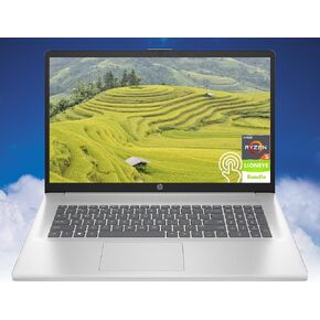 HP AI-Powered Laptop | 17.3" FHD Computer | 32GB RAM | 1TB SSD & 128GB Portable SSD | Intel 6-Core i3 CPU | Webcam | USB-C | Wi-Fi | Bluetooth | Copilot Ready | Fast Charge | Windows 11 | LE Bundle