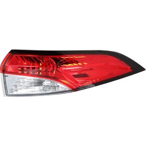 WFLNHB Outer Right Side Tail Light Assembly Replacement for Toyota Corolla 2020-2021 Passenger Side Rear Tail Light Lamp 81561-12D10 TO2804149