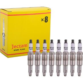 Automotive Replacement Iridium Spark Plugs SP546 8 Pack Compatible with 04-08 Ford 5.4L Expedition F-150 F-250 F-350 Super Duty Truck Navigator Mountaineer PZT14F PZT1F PZT2F PZT2FF4