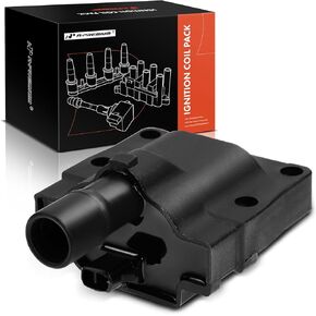 A-Premium Engine Ignition Coil Pack Compatible with Toyota Camry 1988-1991, 4Runner 1989-1991, Land Cruiser 1990-1992, MR2 1991-1992, Pickup 1988-1991 & Lexus ES250 1990-1991